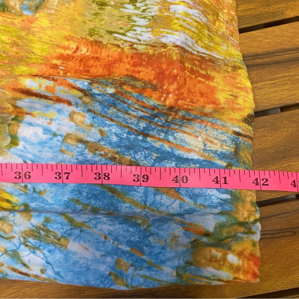 Retrolicious Women’s Dress Size 4X 100% Cotton Abstract Landscape Feminine - Picture 11 of 11